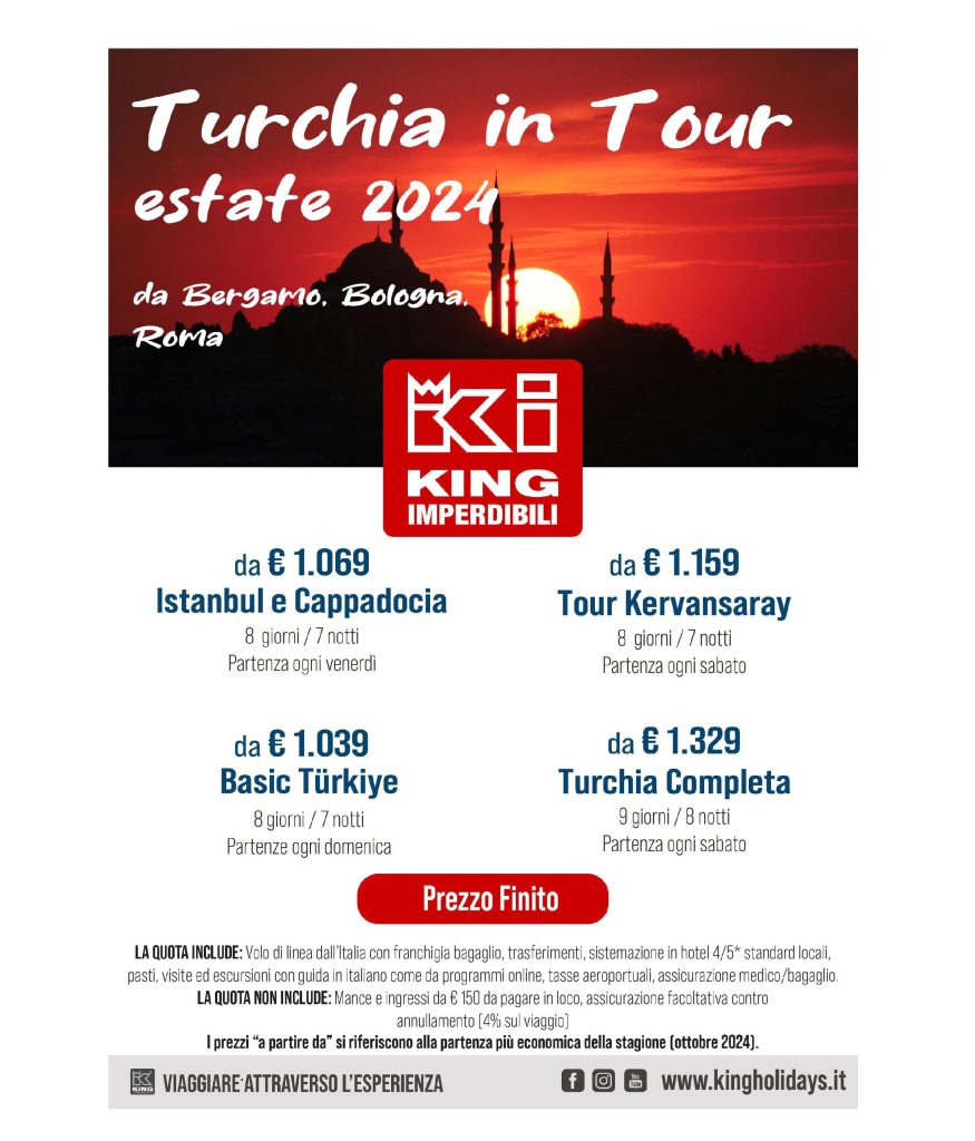 TOUR TURCHIA - KING