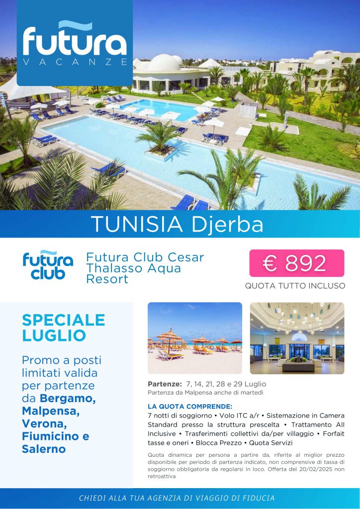 TUNISIA - DJERBA E MAHDIA - FUTURACLUB - PAG.2/9