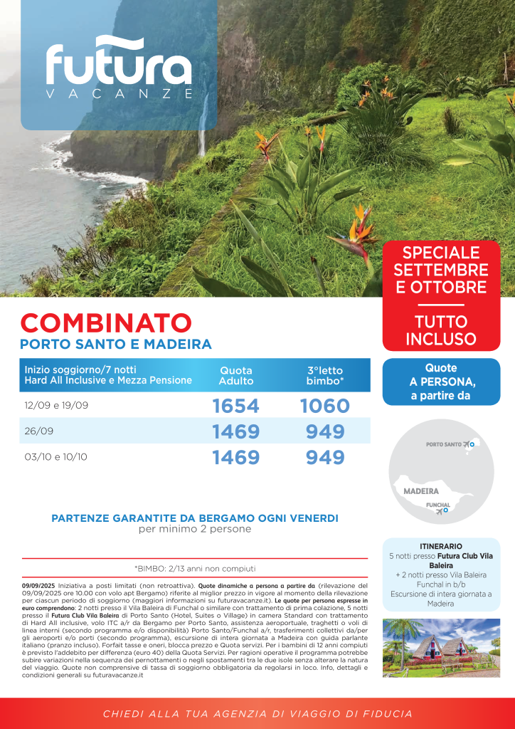 PORTO SANTO + COMBINATO - FUTURA VACANZE PAG.2/2