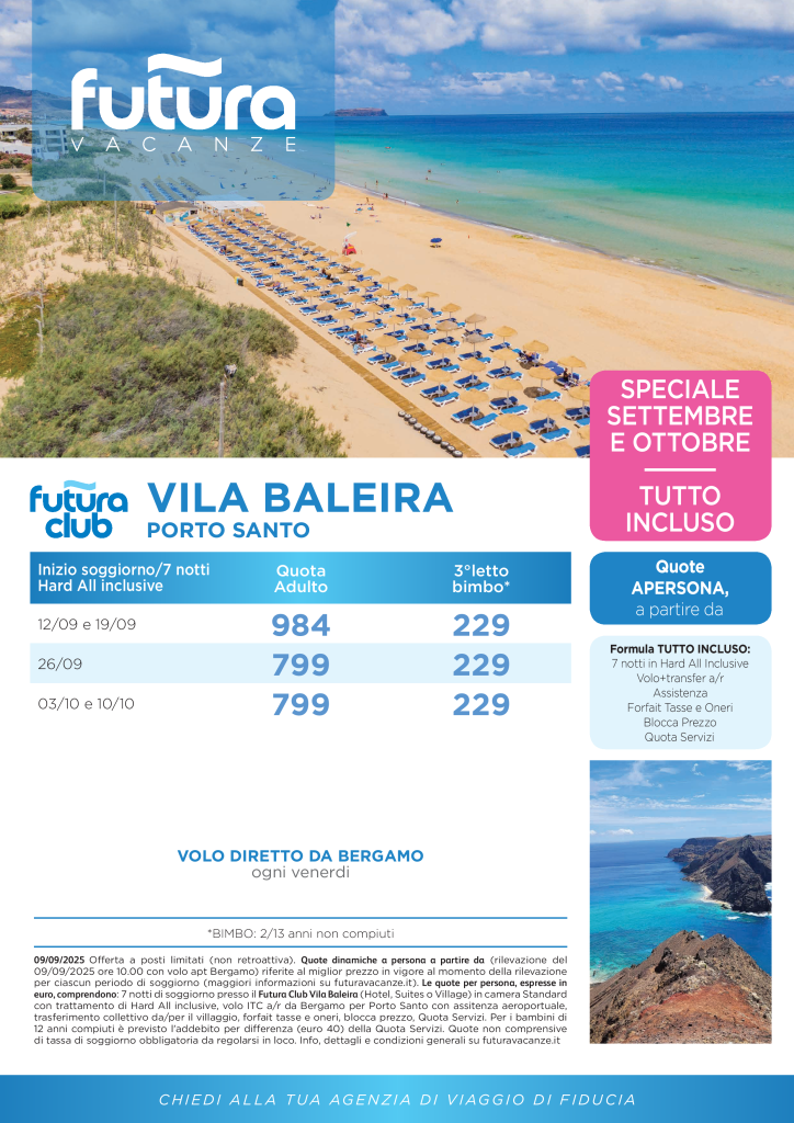 PORTO SANTO + COMBINATO - FUTURA VACANZE PAG.1/2