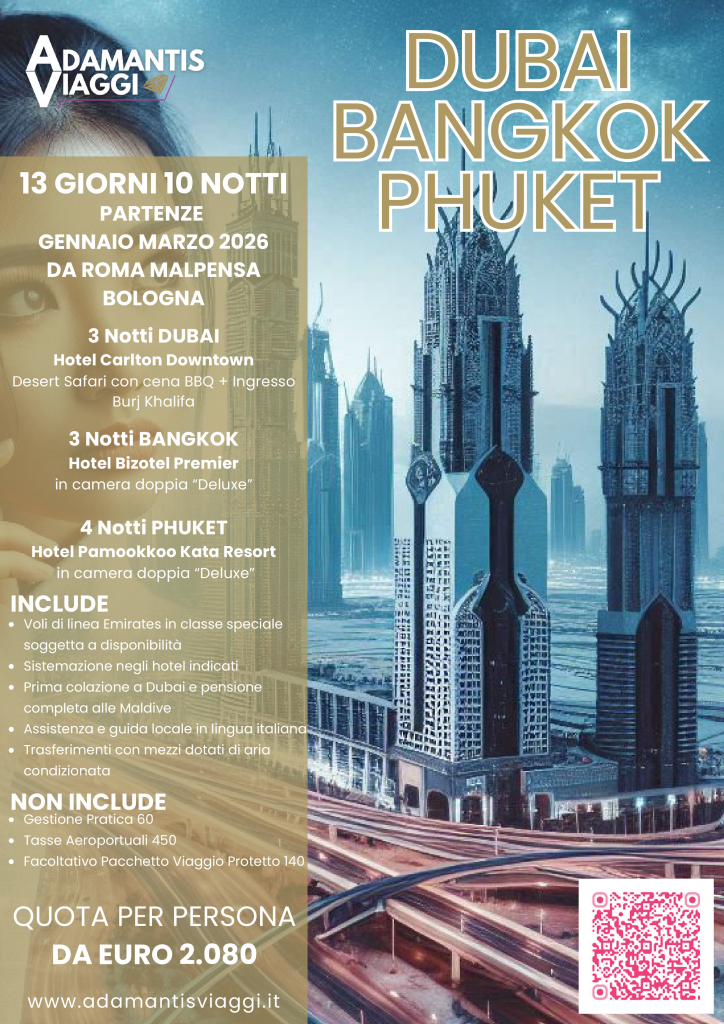 COMBINATI E TOUR ORIENTE - ADAMANTIS - PAG.1/6