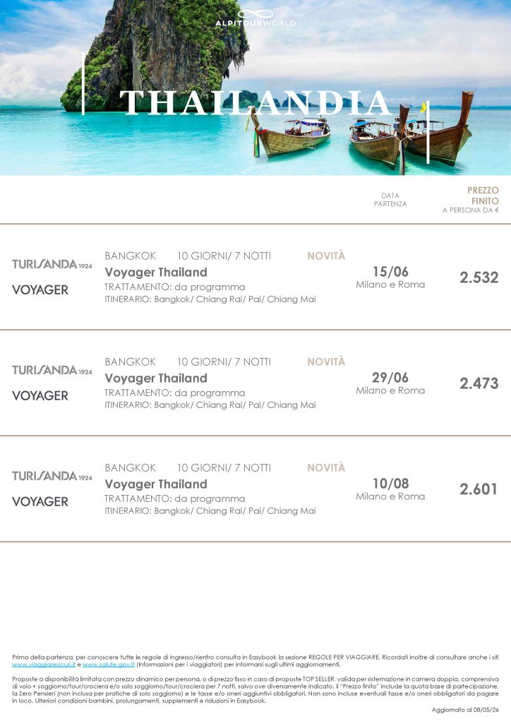 GIAPPONE - THAILANDIA - MALESIA E INDOCINA - ALPITOUR - PAG. 2/4