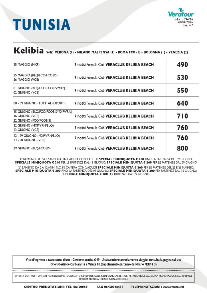 TUNISIA VERATOUR - PAG. 2/2
