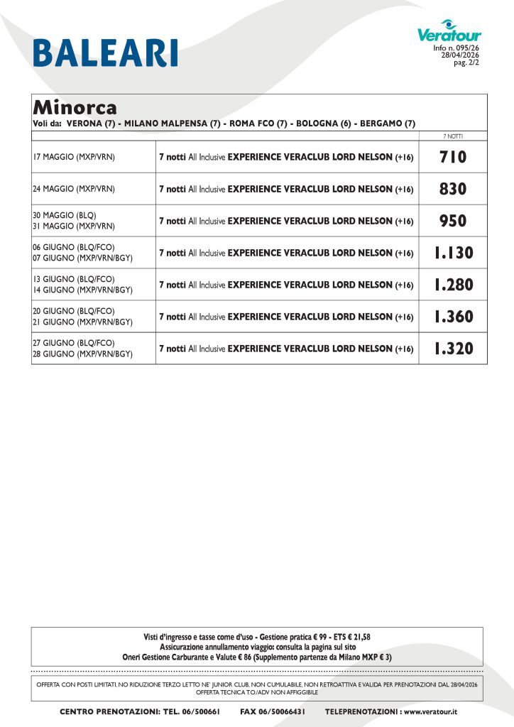 BALEARI VERATOUR - PAG. 2/2