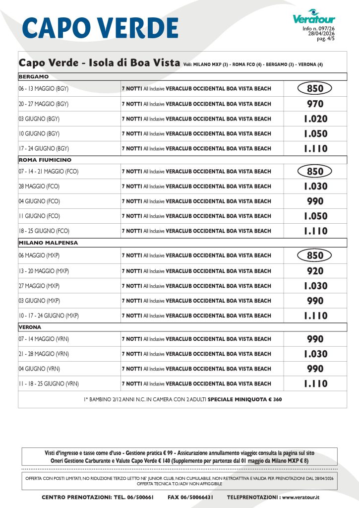 CAPO VERDE - VERATOUR - PAG. 2/3