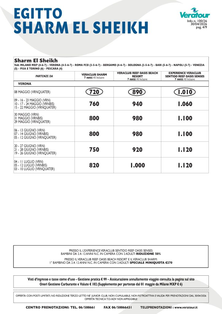 EGITTO VERATOUR - PAG. 4/9