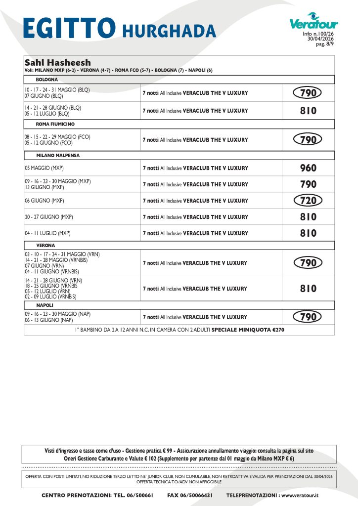 EGITTO VERATOUR - PAG. 8/9
