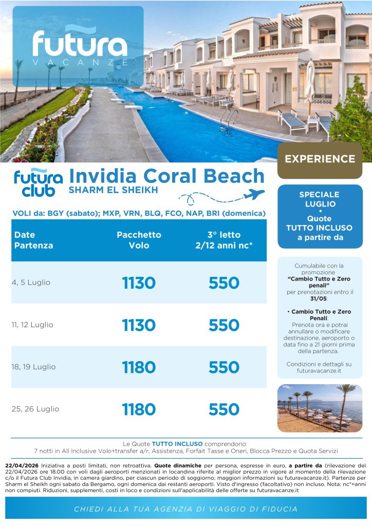 SHARM EL SHEIKH - FUTURA VACANZE - PAG. 2/7