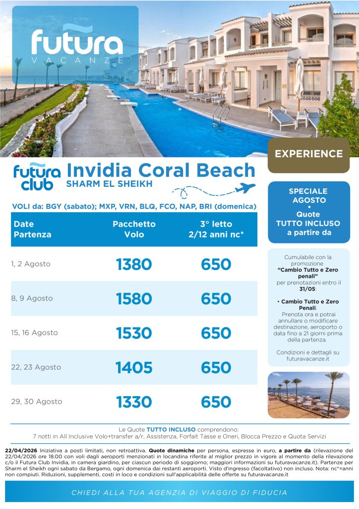 SHARM EL SHEIKH - FUTURA VACANZE - PAG. 4/7