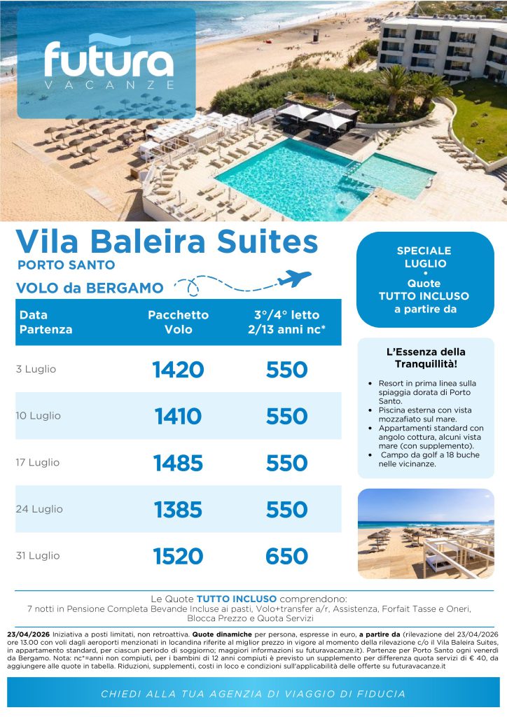 PORTO SANTO - FUTURA VACANZE - PAG. 7/12