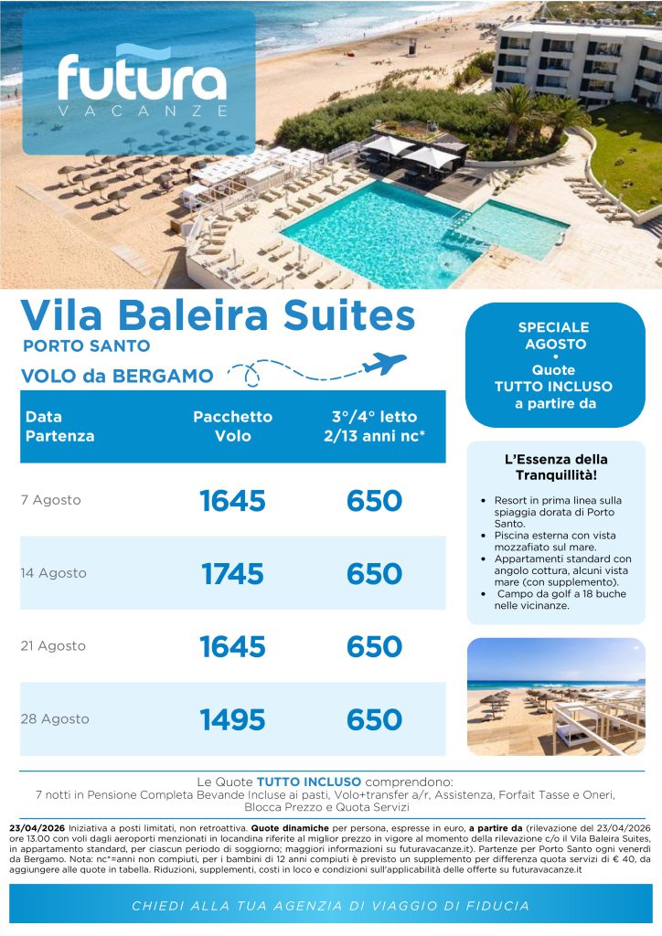 PORTO SANTO - FUTURA VACANZE - PAG. 9/12