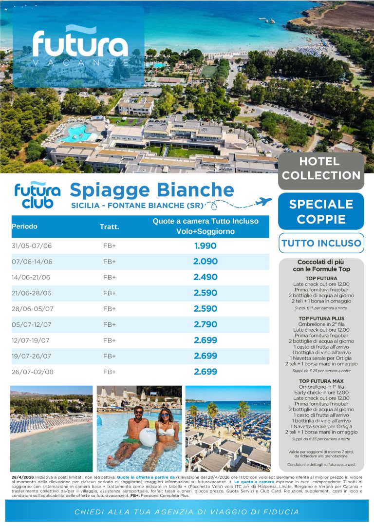 SARDEGNA E SICILIA CON VOLO - SPECIALI COPPIE - PAG. 2/2