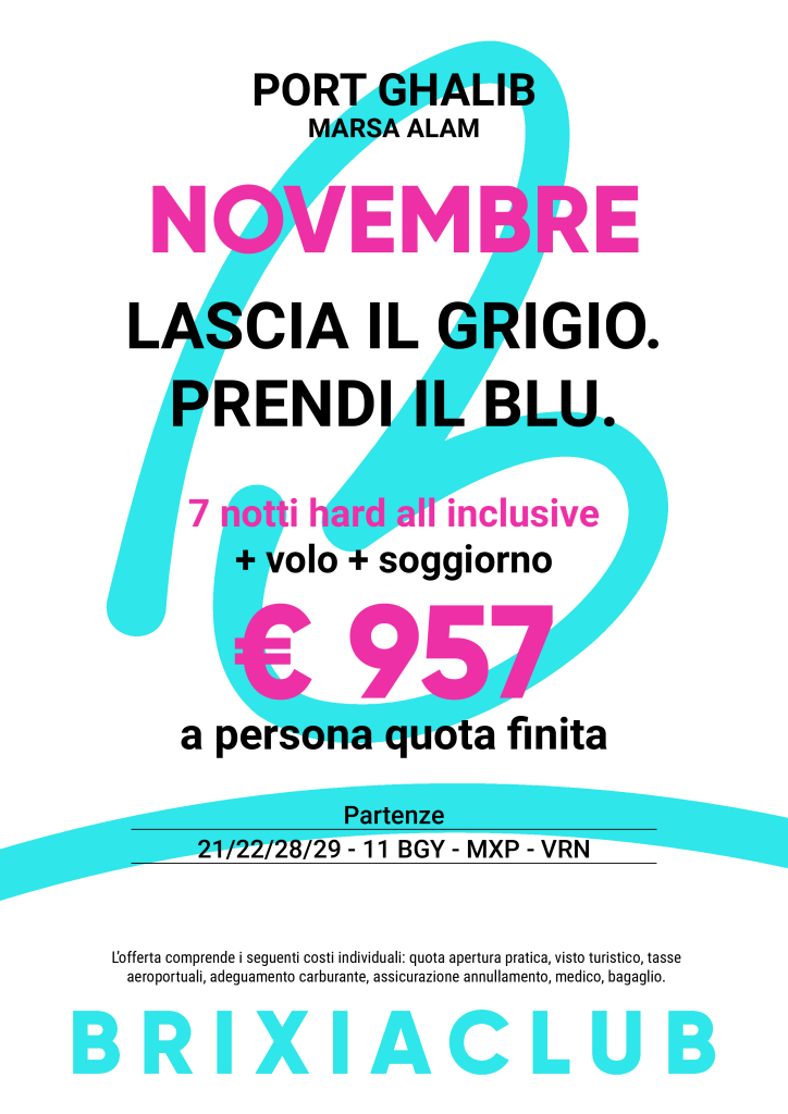 BRIXIA CLUB - NOVEMBRE - DICEMBRE