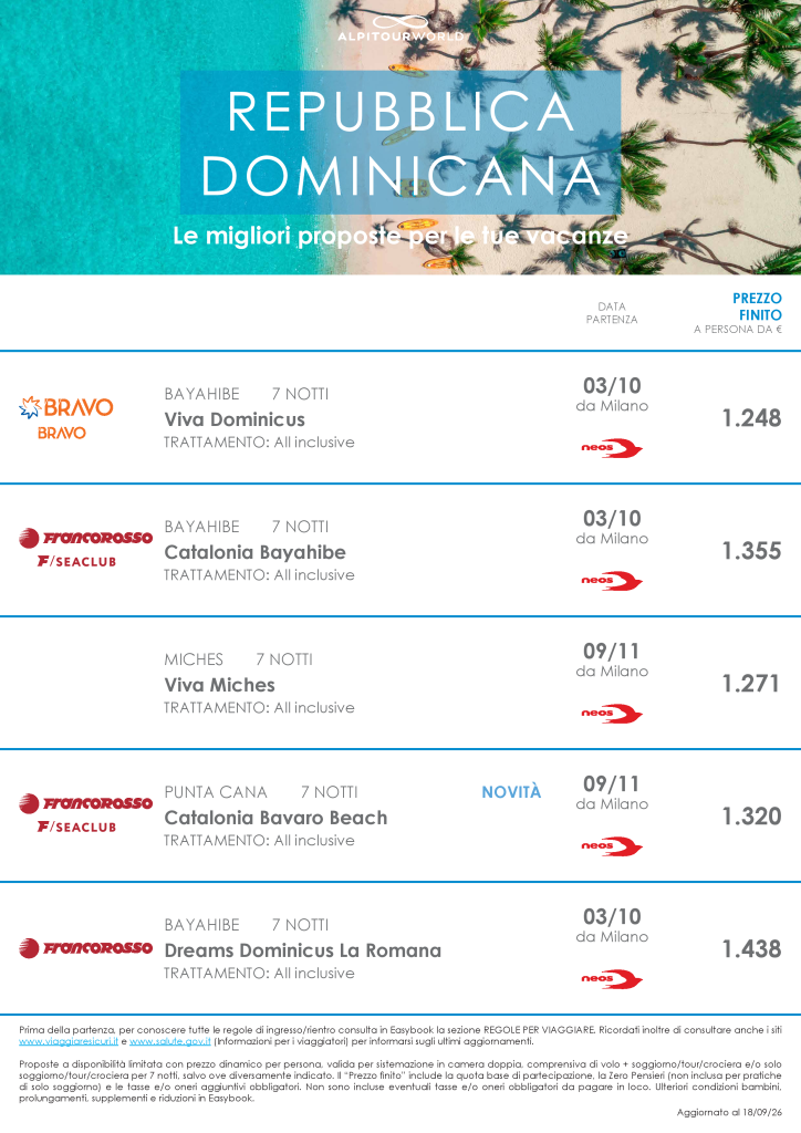 REPUBBLICA DOMINICANA OTTOBRE NOVEMBRE_1